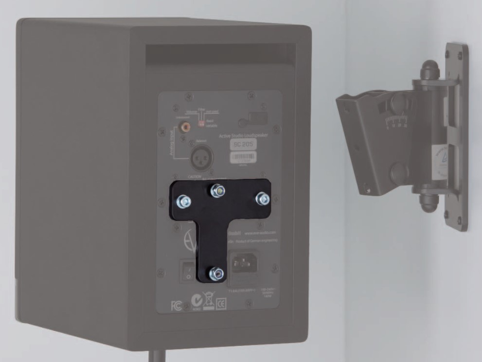 EVE Audio SC-Adapter Адаптер крепления на стену KM 24471 для мониторов SC204/205