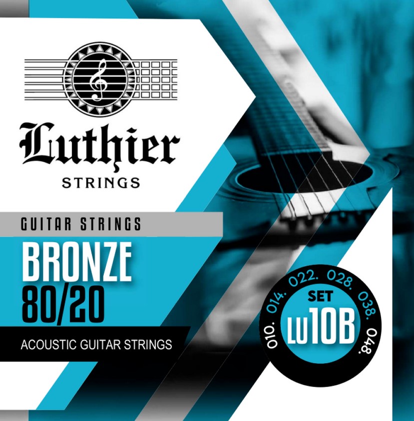 Luthier LU-10B Комплект струн для акустической гитары