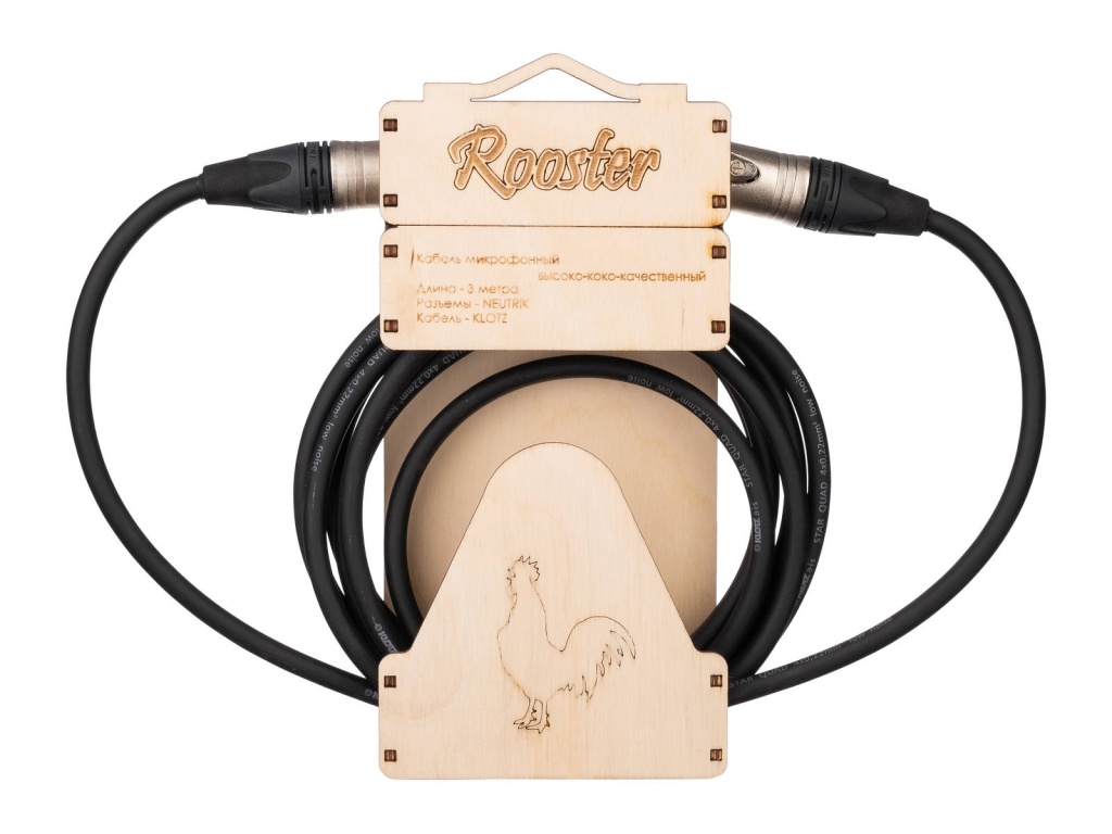 Rooster RUS0903 Кабель инструментальный XLR
