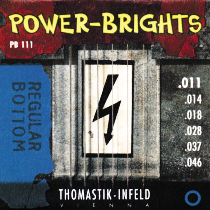 Thomastik PB111 Power-Brights Regular Bottom Комплект струн для электрогитары