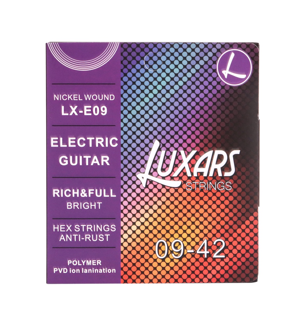 Luxars LX-E09 Комплект струн для электрогитары
