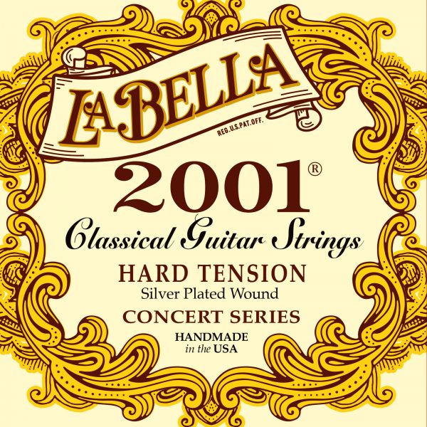 La Bella 2001H Hard 2001 Hard Комплект струн для классической гитары