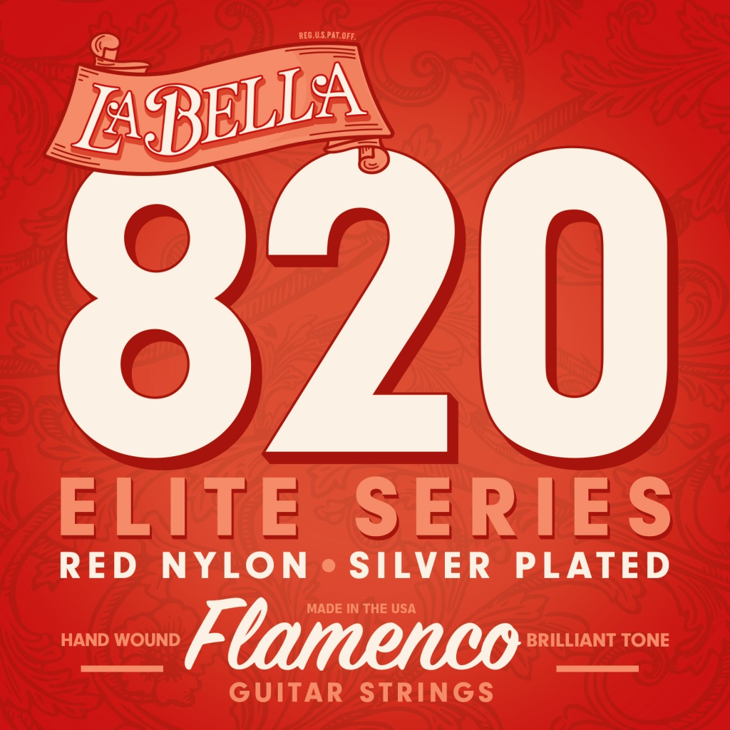 La Bella 820 Elite Комплект струн для классической гитары фламенко