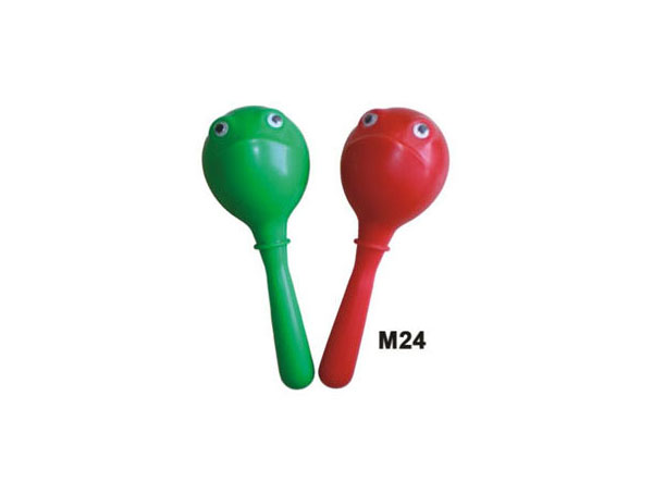 Fleet M24 Пластиковые маракасы на ручке с глазами. Fleet