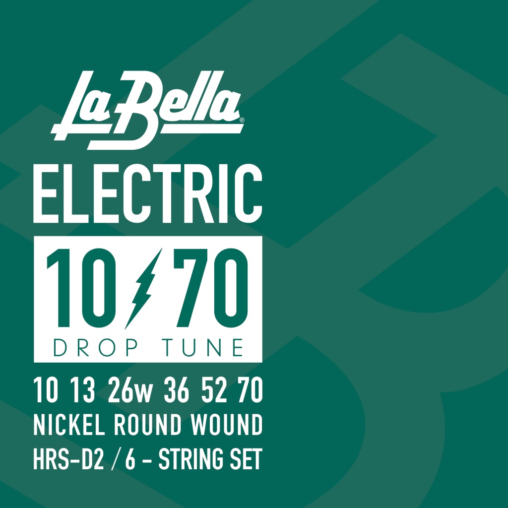 La Bella HRS-D2 HRS Drop Tune Комплект струн для электрогитары