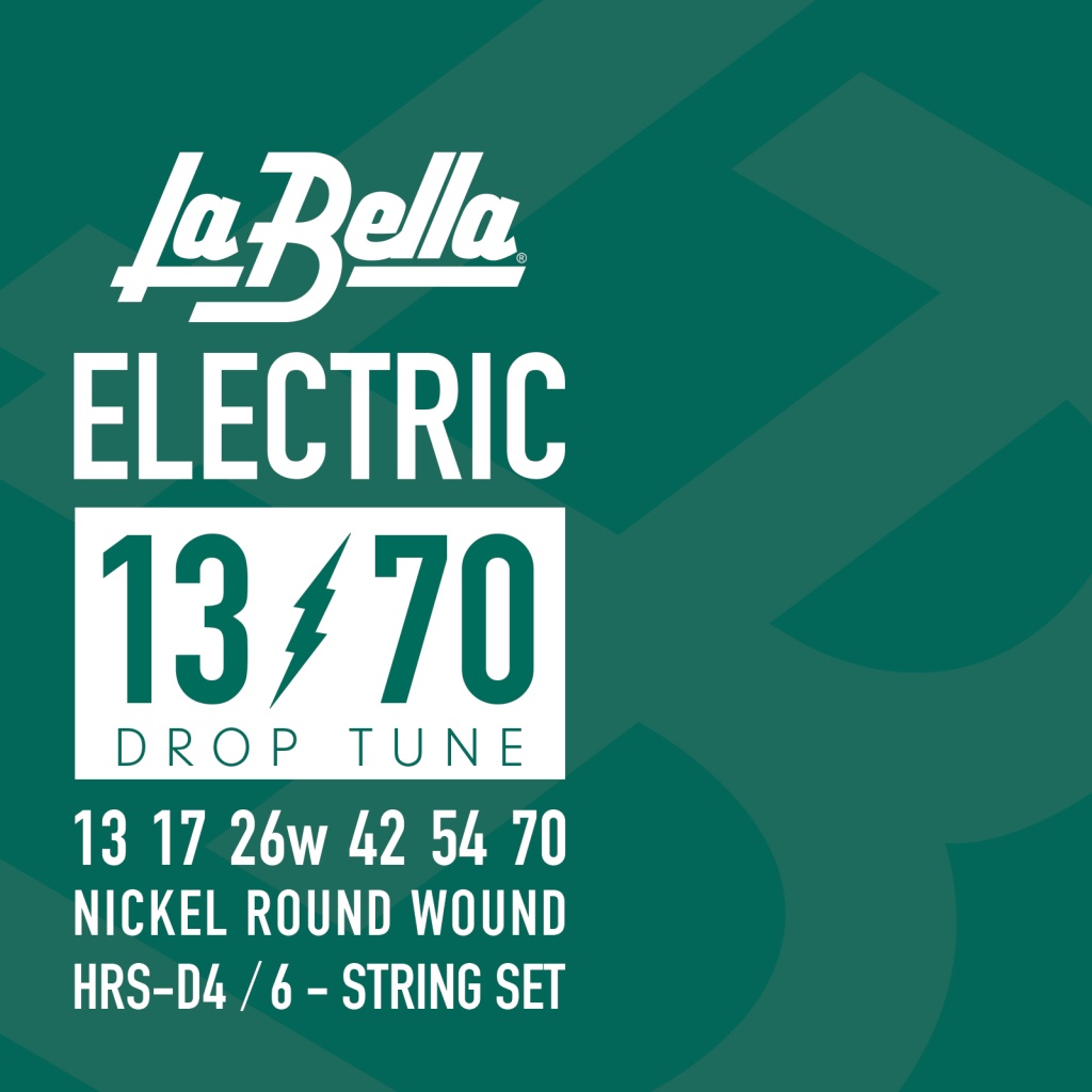 La Bella HRS-D4 HRS Drop Tune Комплект струн для электрогитары