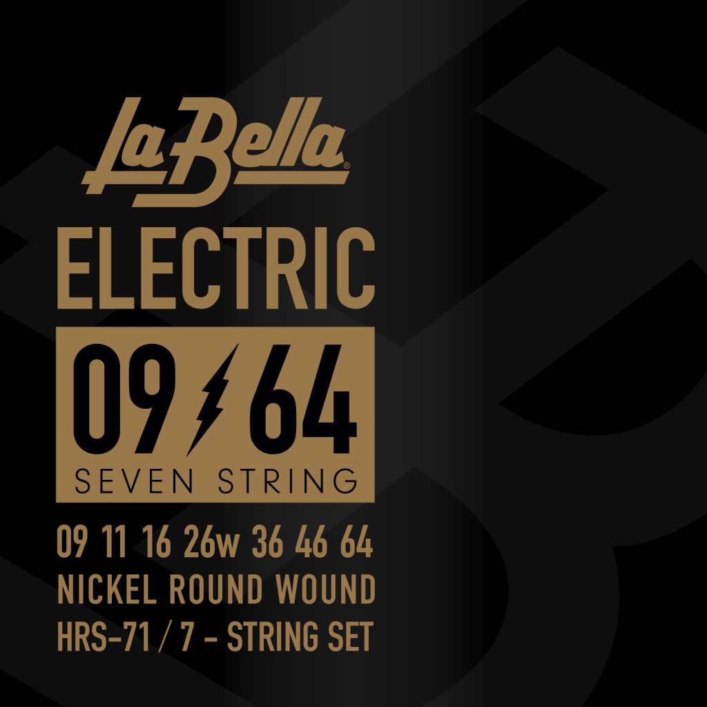 La Bella HRS-71 HRS Комплект струн для 7-струнной электрогитары