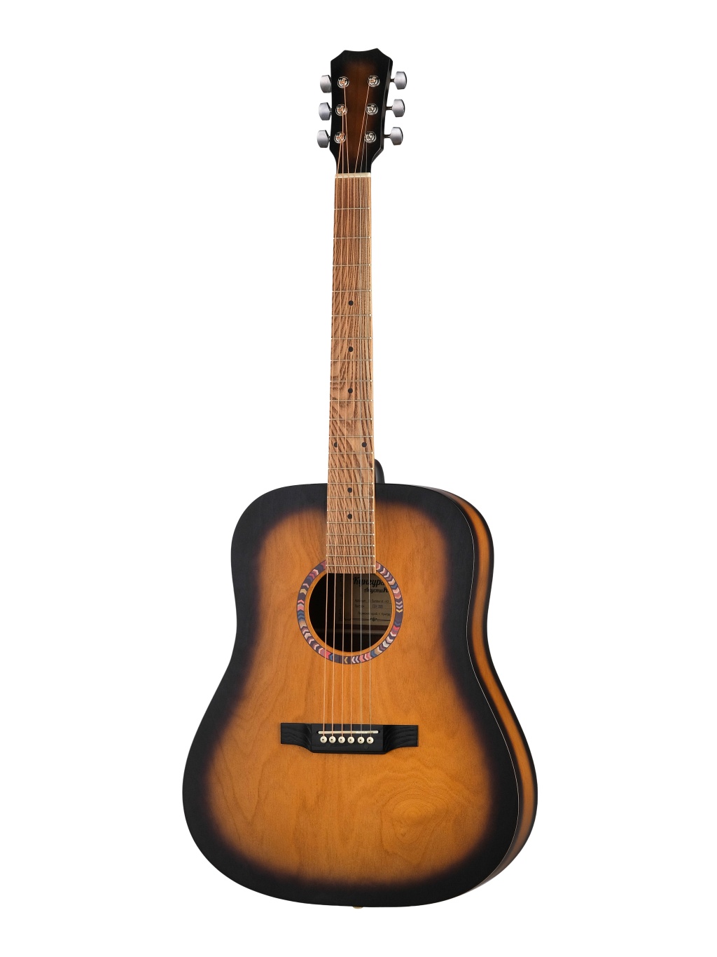 Кунгурская Акустика D-Sunburst-43 Гитара акустическая