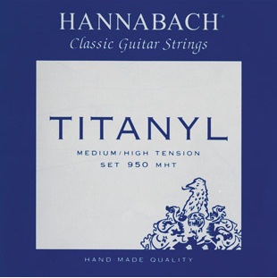 Hannabach 950MHT TYTANIL Комплект струн для классической гитары титанил/посеребренные Hannabach