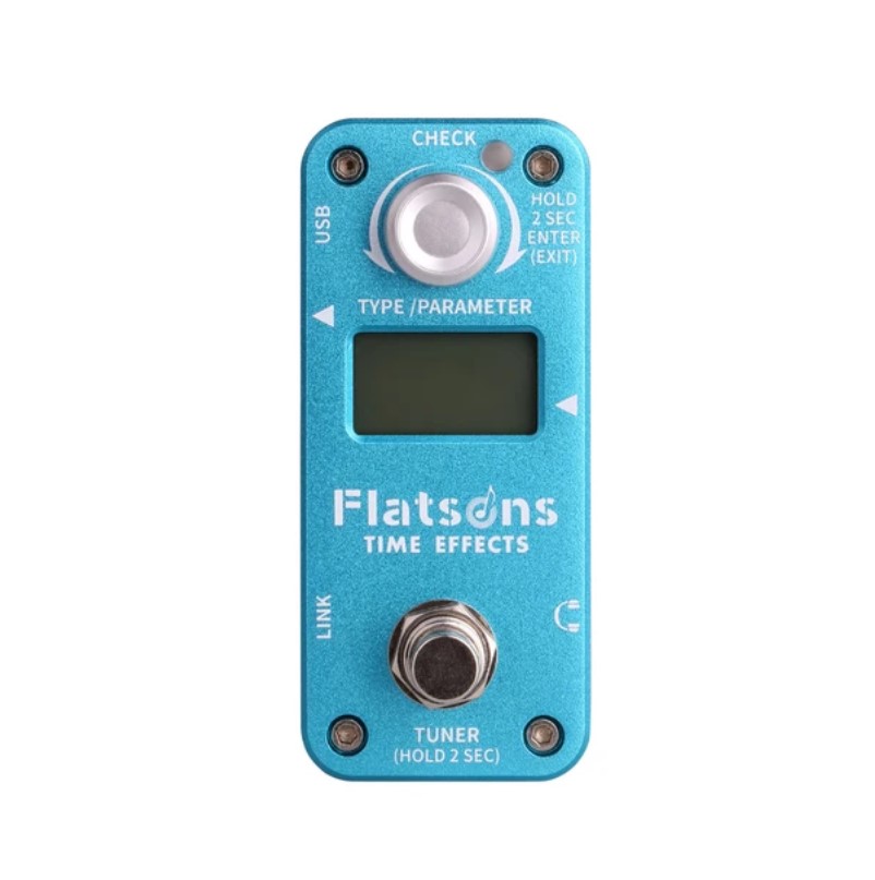 Flatsons FTE2 Time Effect blue Педаль эффектов