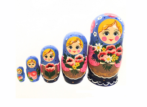 Хохлома LHM10196 Матрешка 