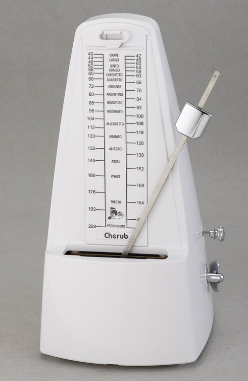 Cherub WSM-330WH Метроном механический белый Cherub