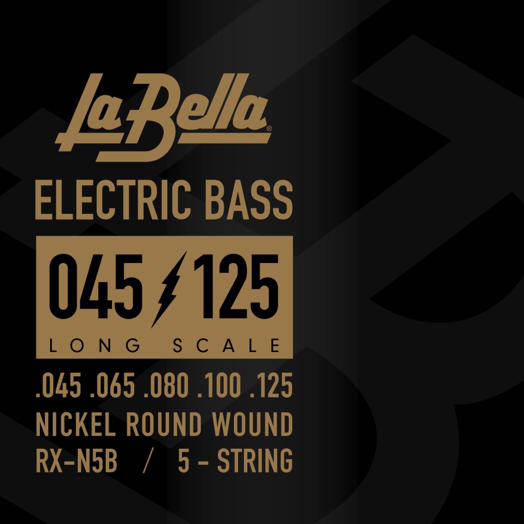 La Bella RX-N5B RX – Nickel Комплект струн для 5-струнной бас-гитары