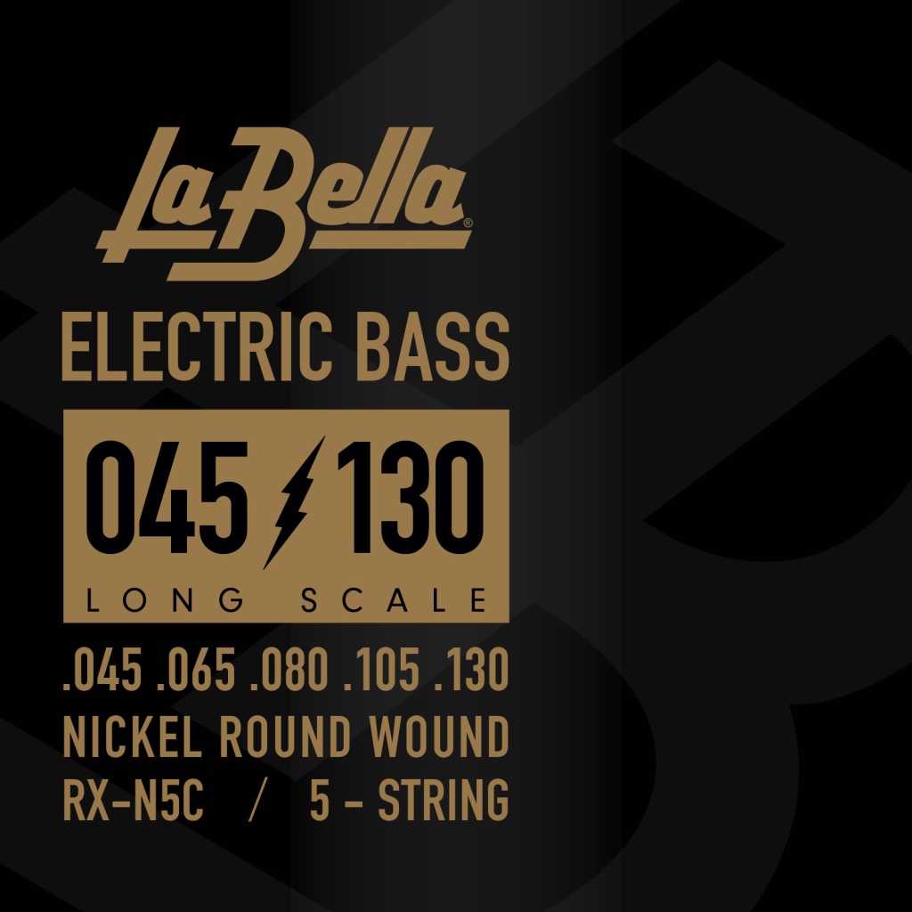 La Bella RX-N5C RX – Nickel Комплект струн для 5-струнной бас-гитары