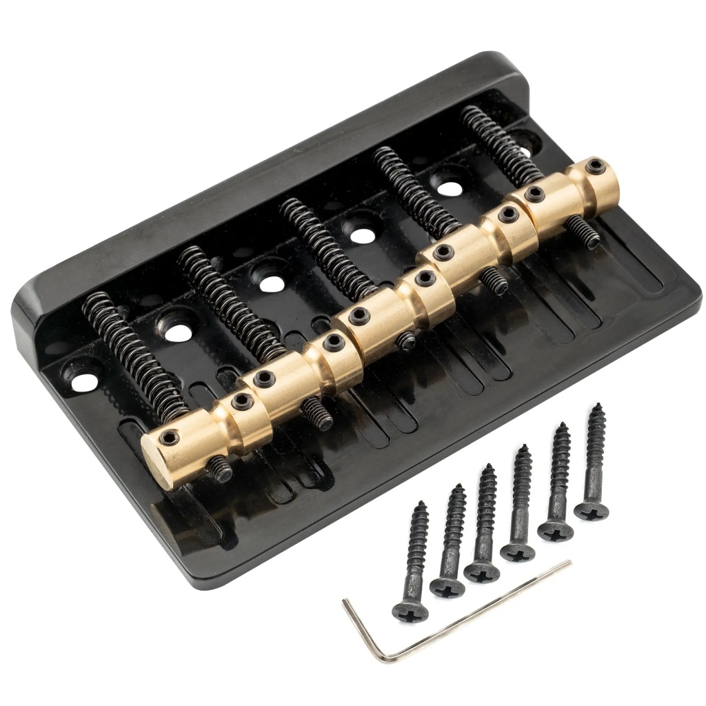 Musiclily MX2822BK Бридж для 5-струнной бас-гитары