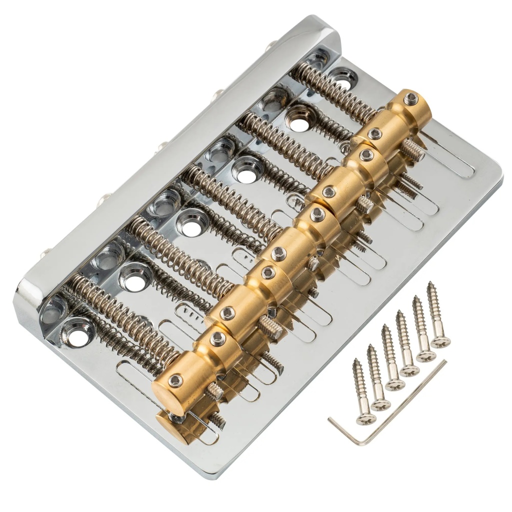Musiclily MX2822CR Бридж для 5-струнной бас-гитары
