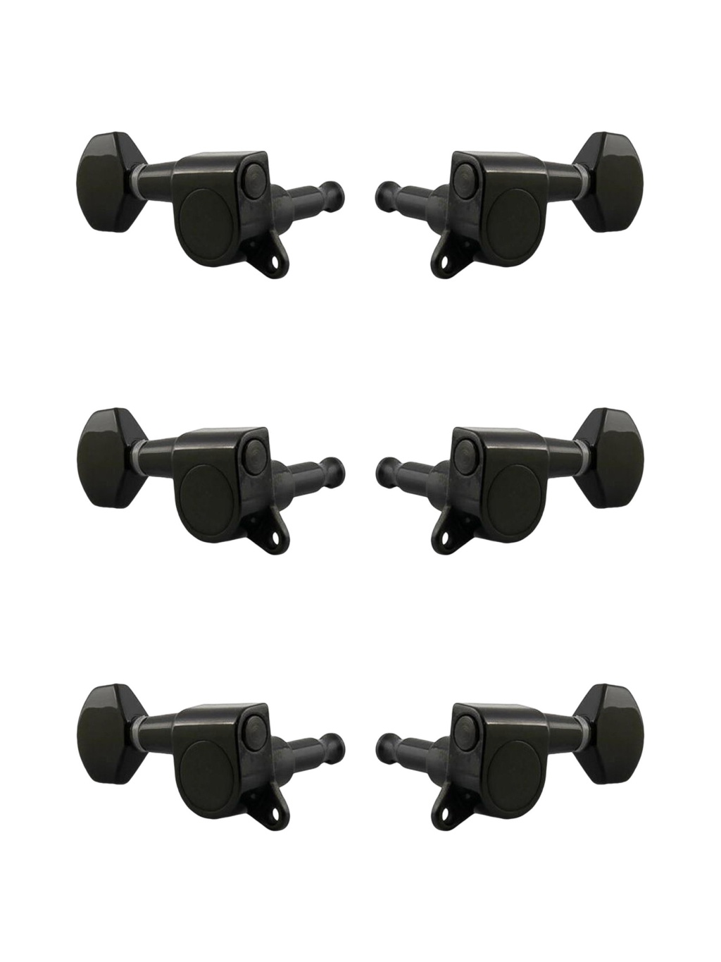 Metallor J-07-BK-3+3 Колки для гитары 3+3