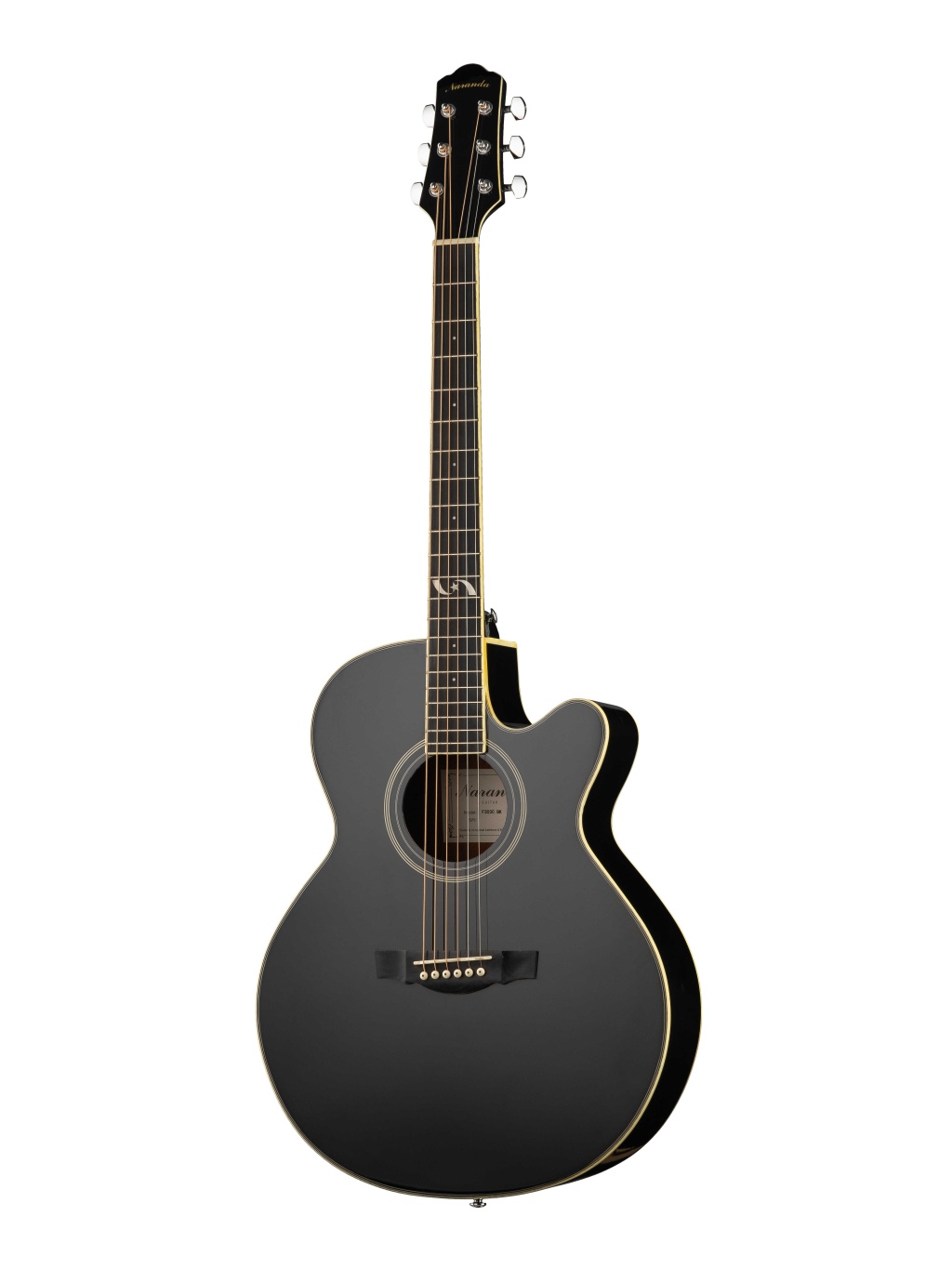 Naranda F303CBK Акустическая фолк-гитара с вырезом Naranda