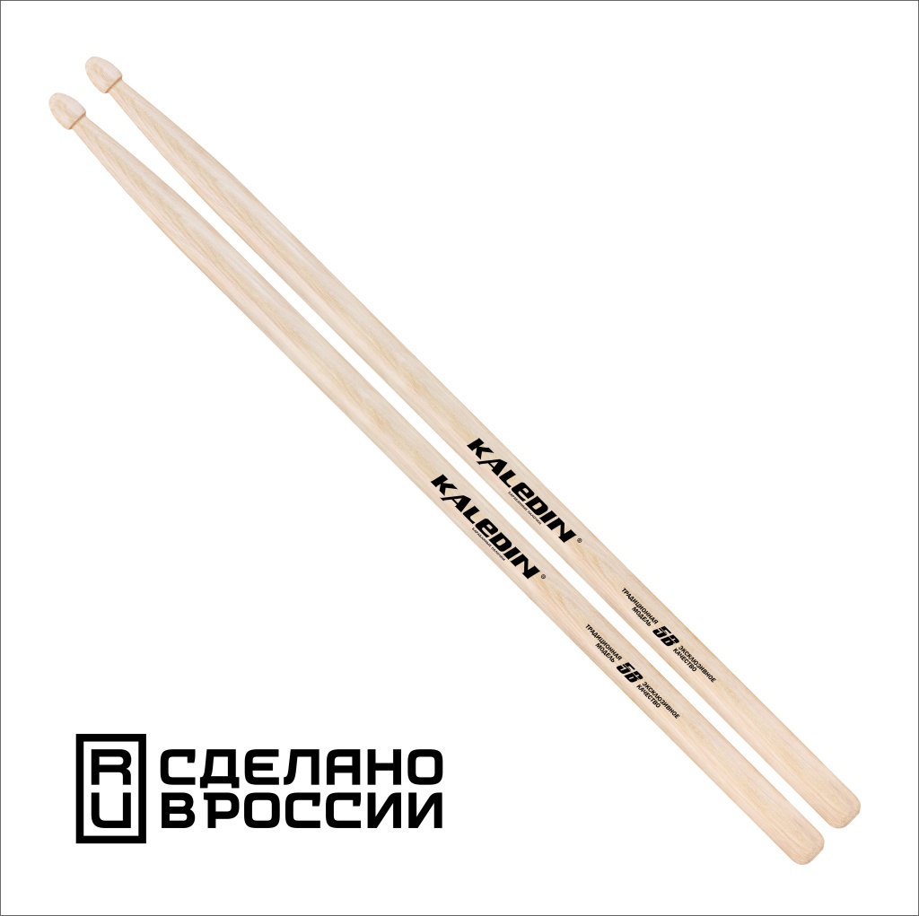 Kaledin Drumsticks 7KLHB5B 5B Барабанные палочки