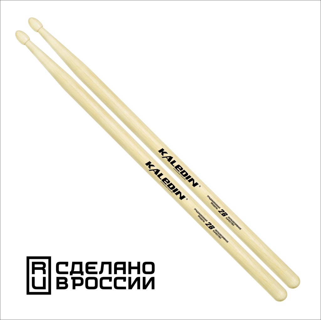 Kaledin Drumsticks 7KLHB2B 2B Барабанные палочки