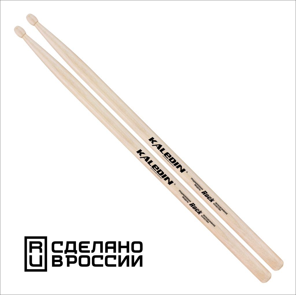 Kaledin Drumsticks 7KLHBRK Rock Барабанные палочки