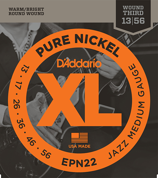 D'Addario EPN22 XL Pure Nickel Комплект струн для электрогитары