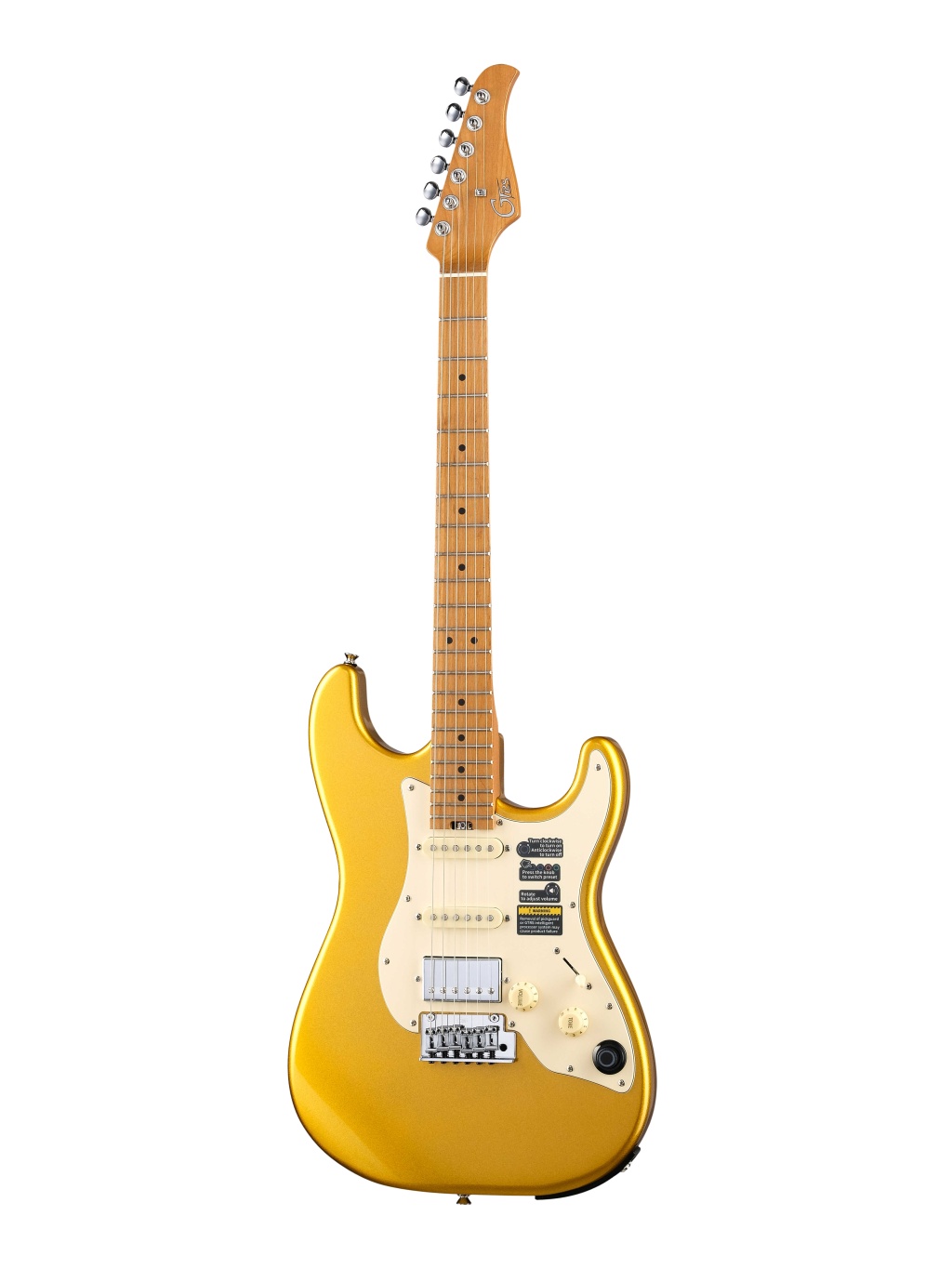 GTRS S801-Standard-801-GD Электрогитара с встроенным процессором
