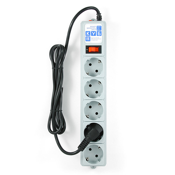 Power Cube SPG-B-6 PowerCube Фильтр-удлинитель 1.9м 10А/2