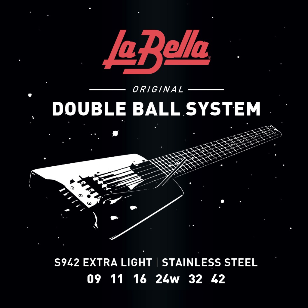 La Bella S942 Комплект струн для электрогитары без головки грифа