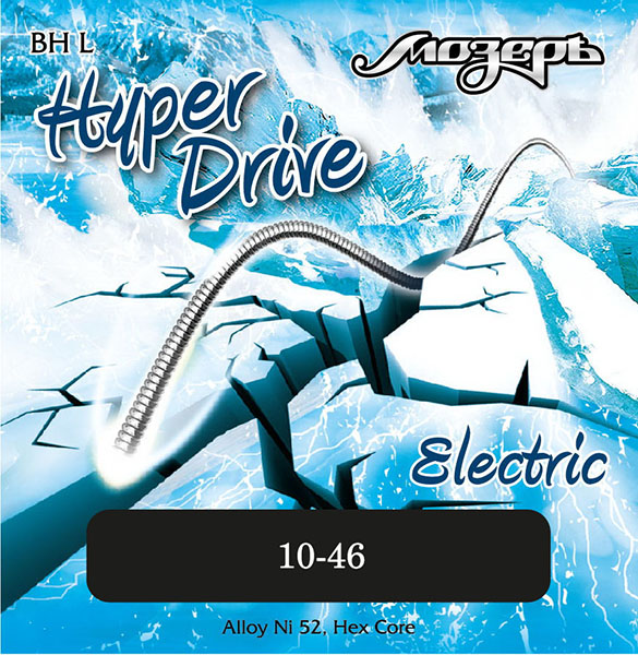 Мозеръ BH-L Hyper Drive Комплект струн для электрогитары