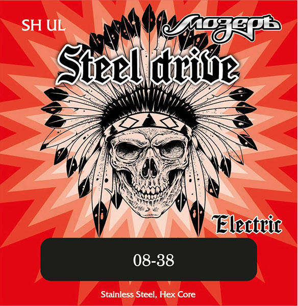 Мозеръ SH-UL Steel Drive Комплект струн для электрогитары