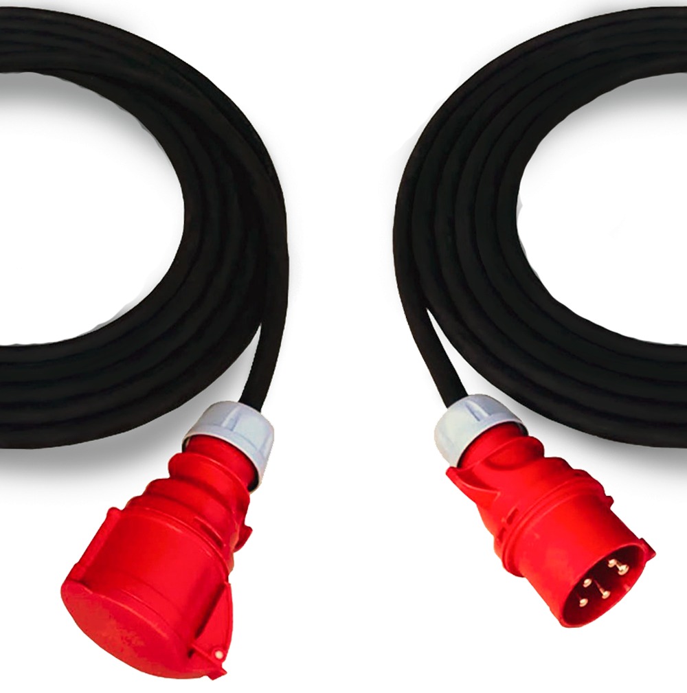 EDS CP-32CC10 Удлинитель силовой 5х6 PCE CEE 32-5pin