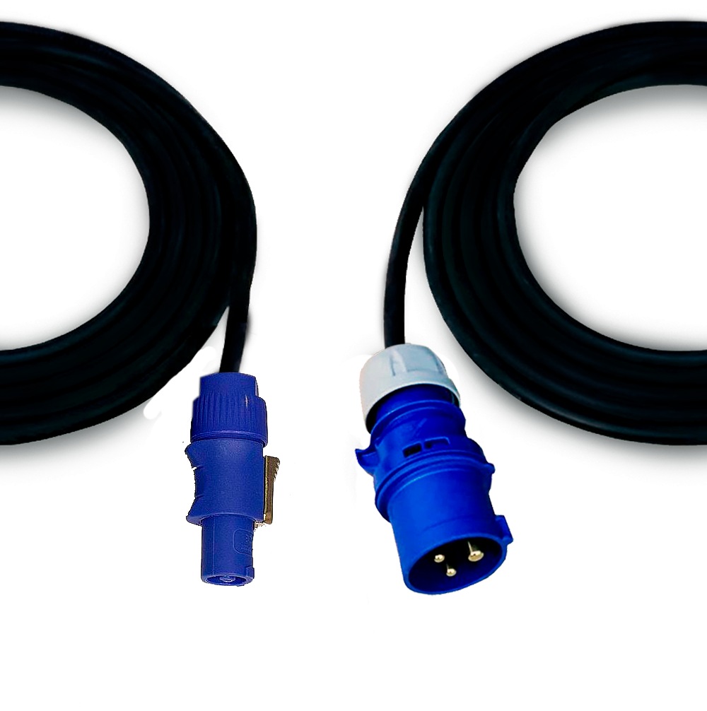 EDS CP-16CP05 Удлинитель силовой 3х2.5 PCE CEE 16-3pin \ powerCON Seetronic 20A