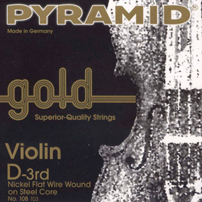 Pyramid 108100 Gold Комплект струн для скрипки 4/4