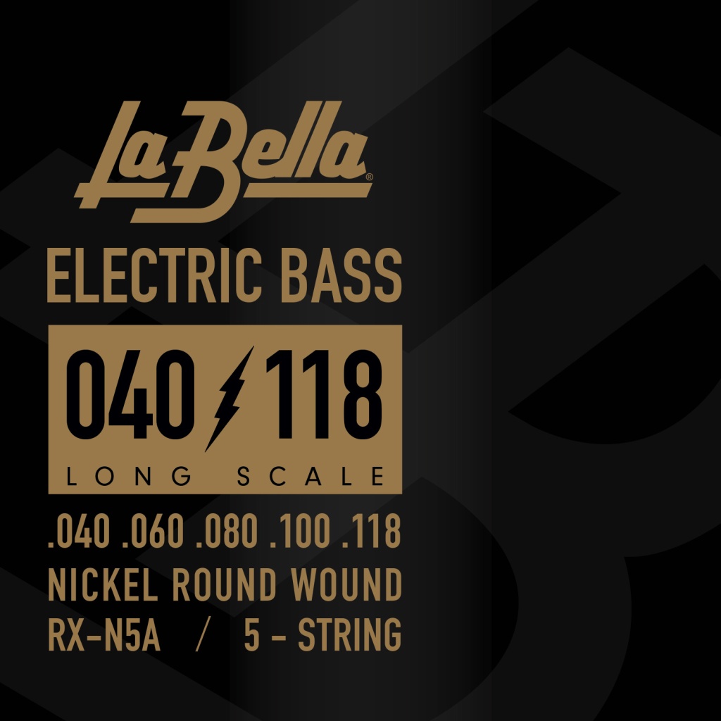 La Bella RX-N5A RX – Nickel Комплект струн для 5-струнной бас-гитары