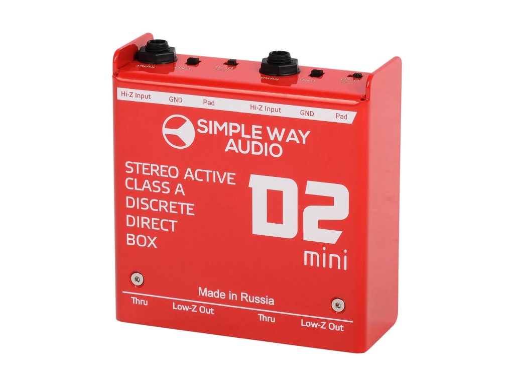 Simpleway Audio D2mini D.I. Box Дибокс