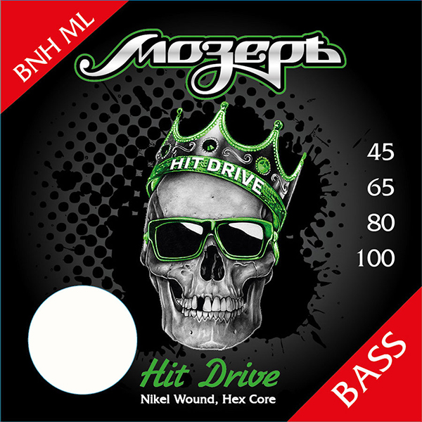 Мозеръ BNH-ML Hit Drive Комплект струн для бас-гитары