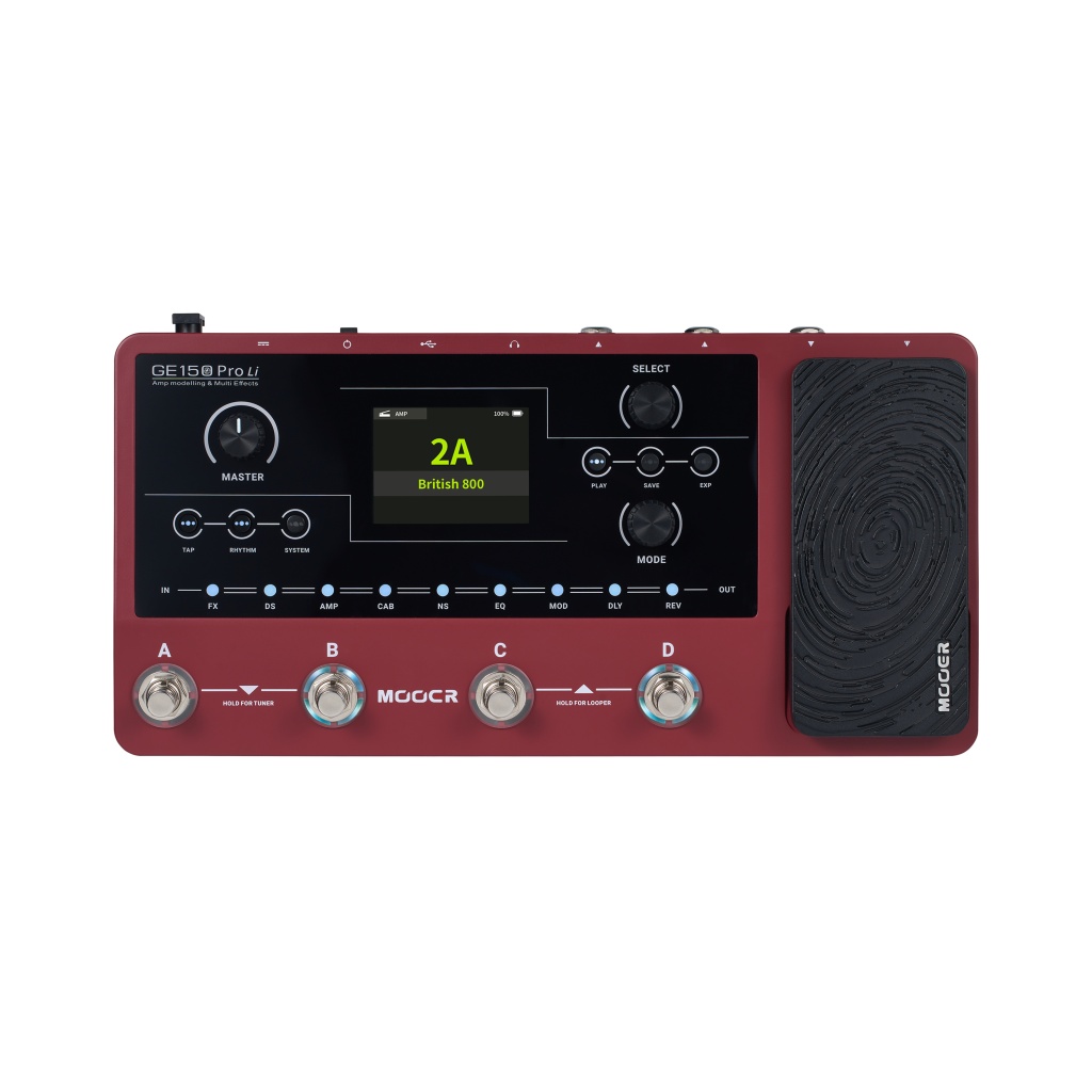 Mooer GE150-Pro-Li-PM Процессор эффектов