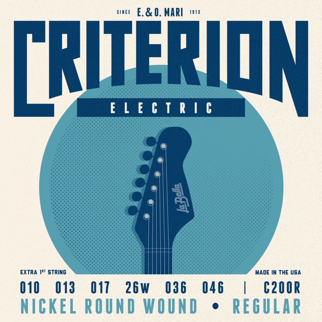 La Bella C200R Criterion Комплект струн для электрогитары