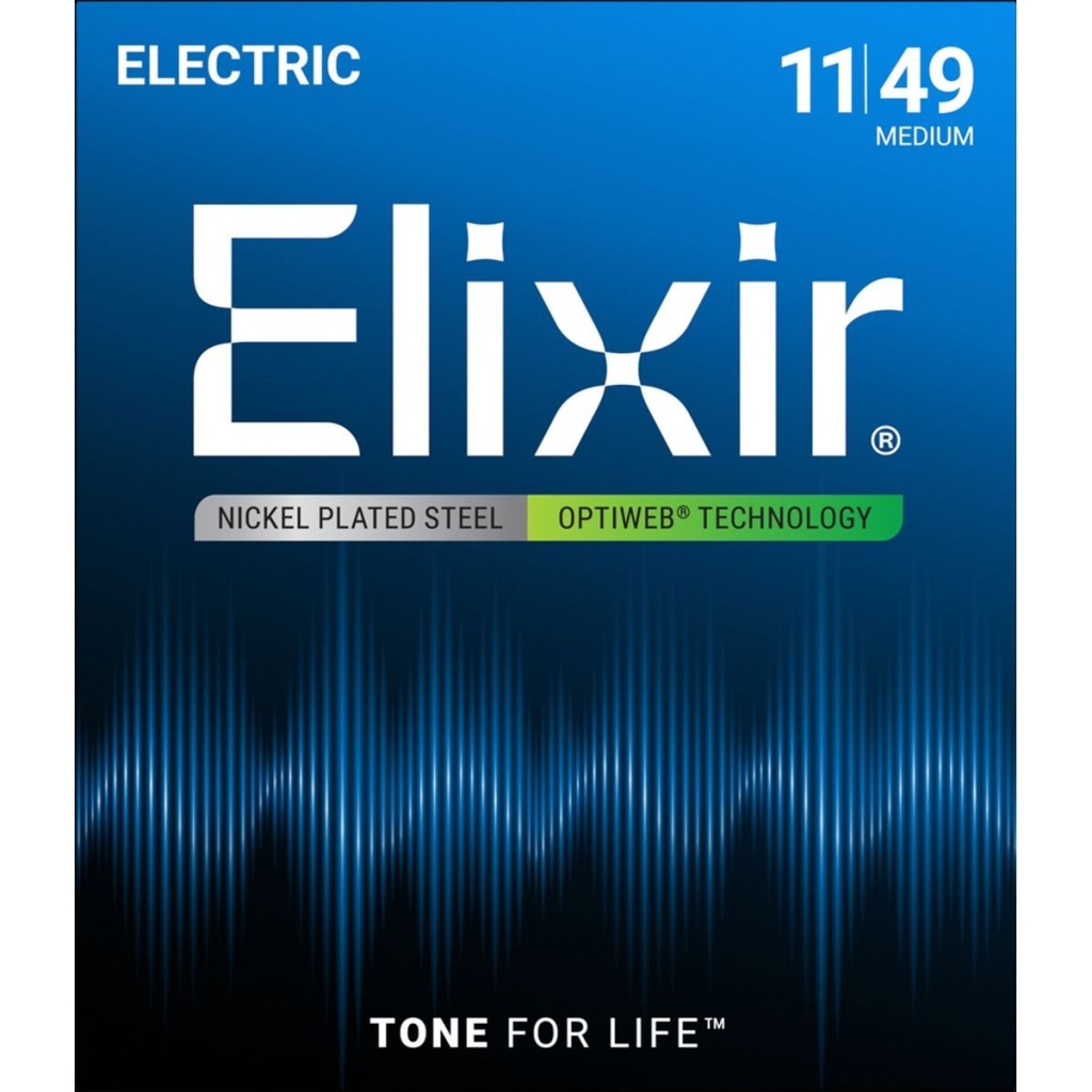 Elixir 19102 Optiweb Комплект струн для электрогитары