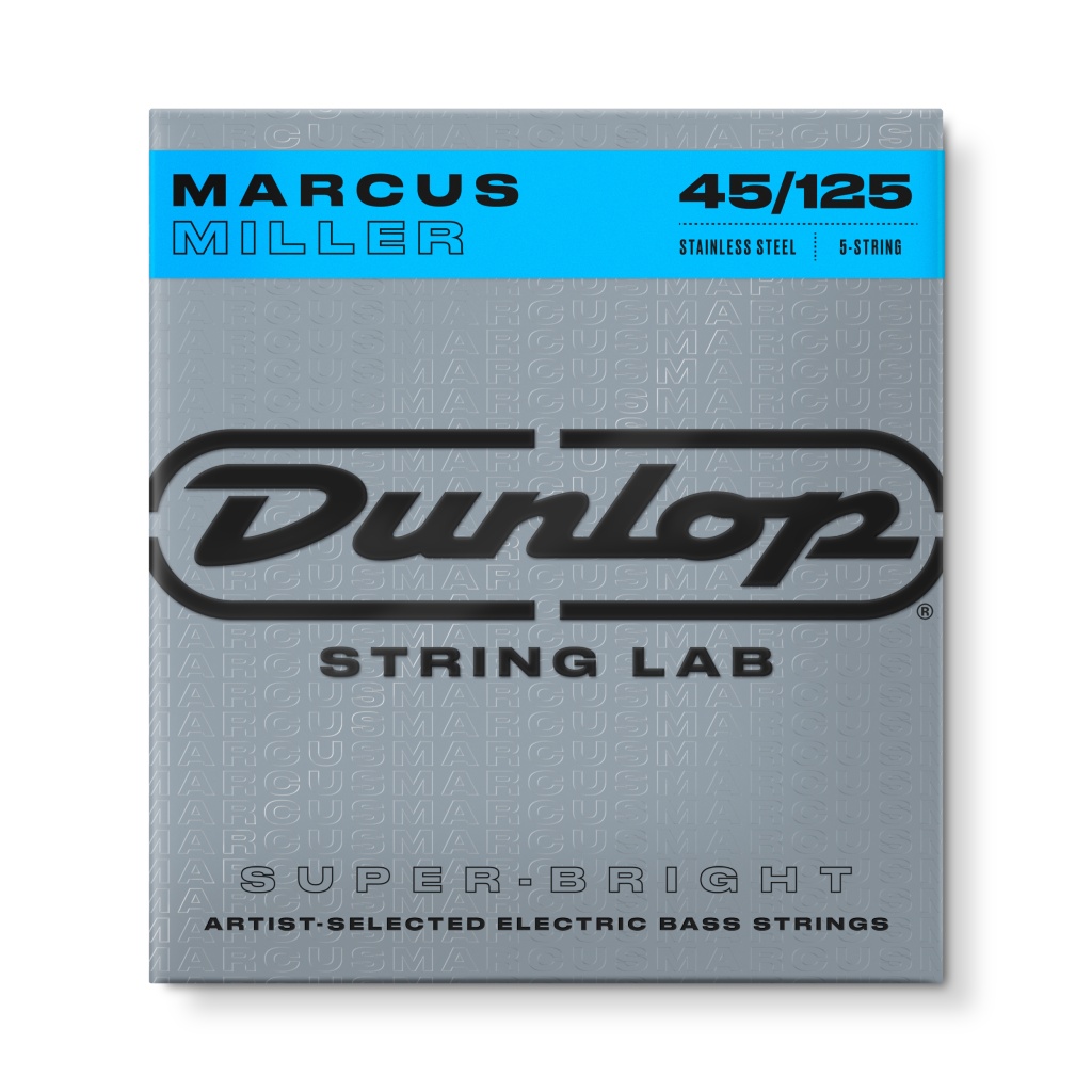 Dunlop DBMMS45125 Marcus Miller Super Bright Комплект струн для 5-стр бас-гитары