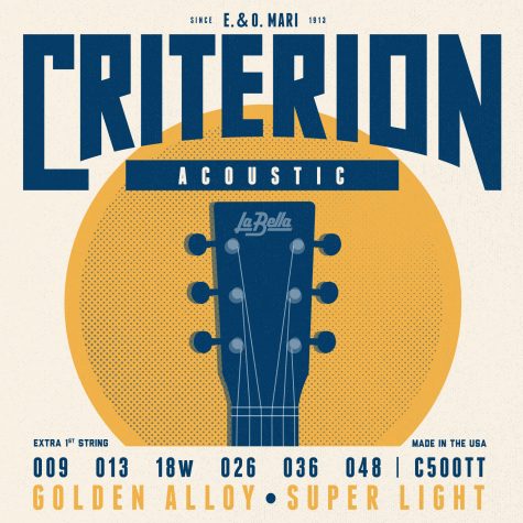 La Bella C500TT Criterion Комплект струн для акустической гитары