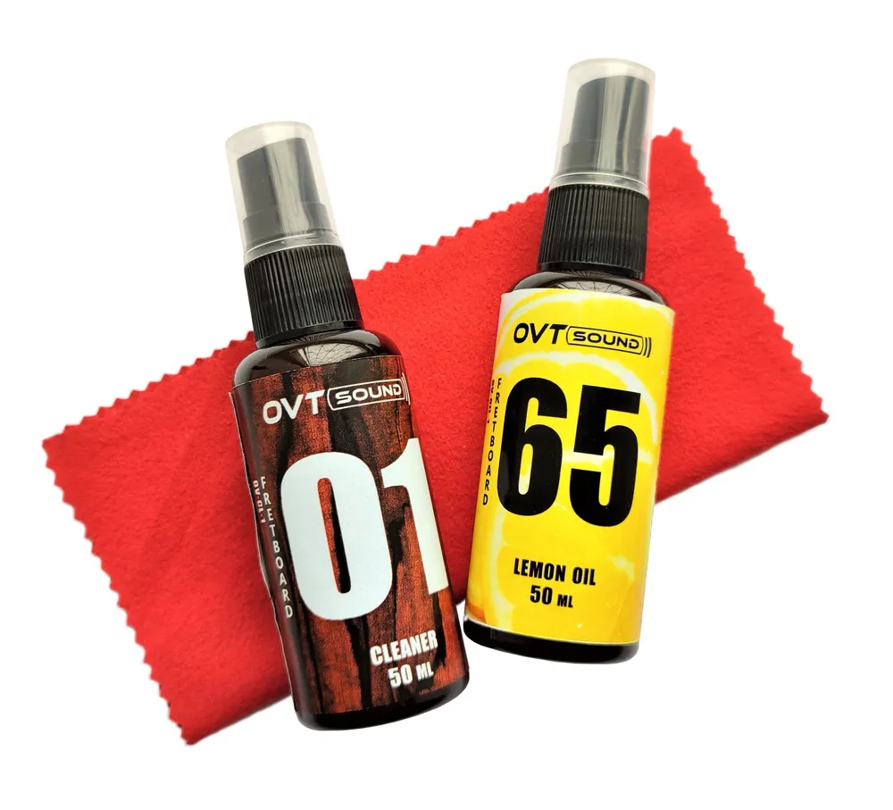 OVTSound-oil.and.cl.50ml Комплект для ухода за накладкой: масло