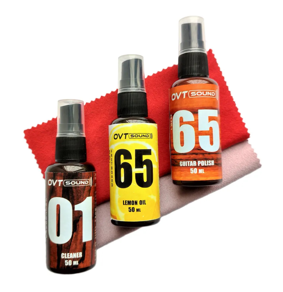 OVTSound-compl.50ml Комплект для ухода за гитарой: масло