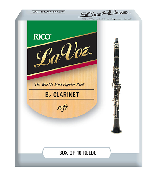 D'Addario Woodwinds Rico RCC10SF La Voz Трости для кларнета Bb