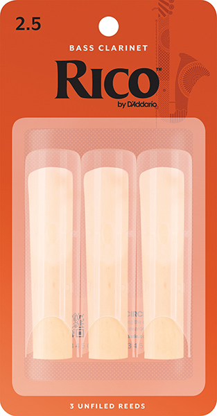 D'Addario Woodwinds Rico REA0325 Rico Трости для кларнета бас