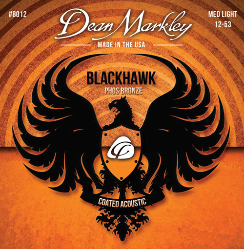 Dean Markley DM8012 Blackhawk Pure Bronze Комплект струн для акустической гитары