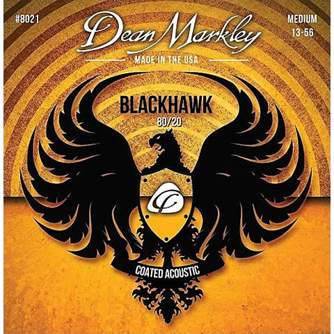 Dean Markley DM8021 Blackhawk 80/20 Комплект струн для акустической гитары