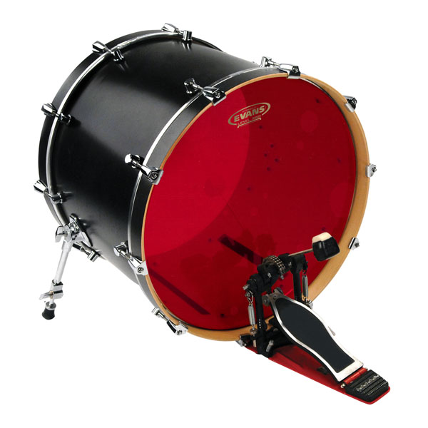 Evans BD22HR Hydraulic Red Пластик для бас-барабана 22