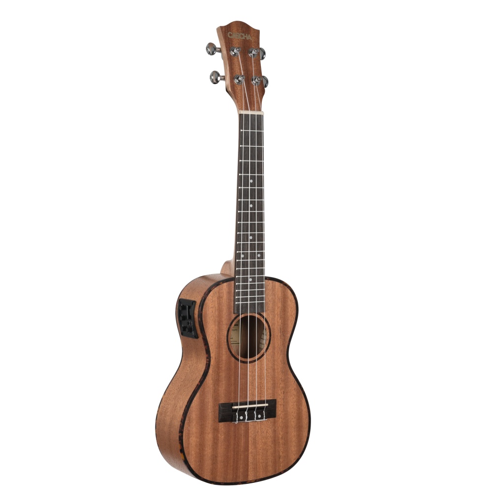 Cascha HH-2035E Mahogany Series Укулеле концертный со звукоснимателем